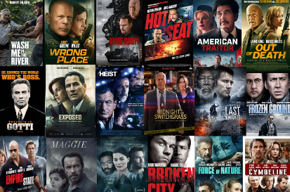 Mike Burns collection of Hollywood movies